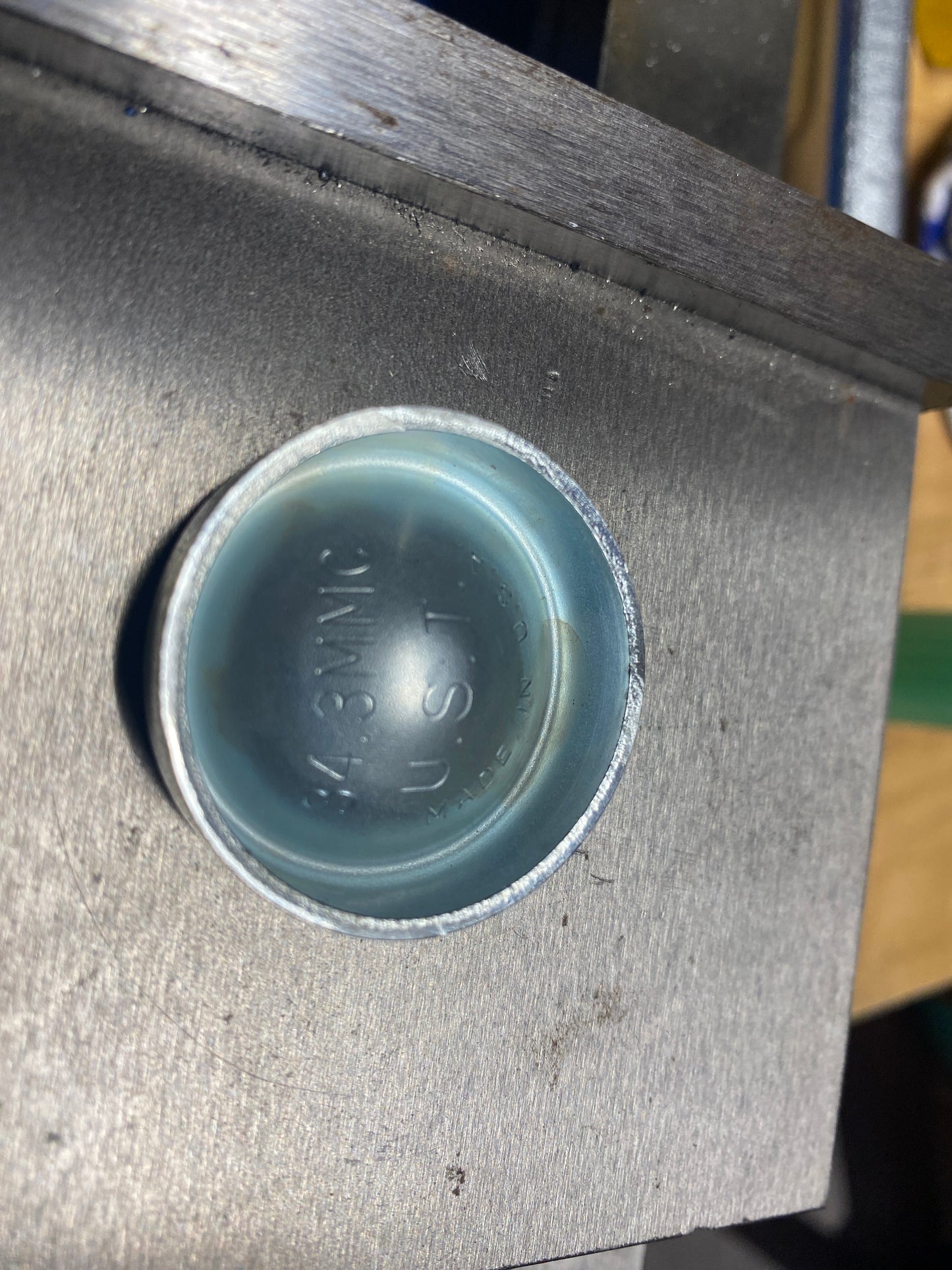 1.35 Freeze Plug Cup Forming Jig