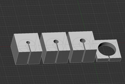 XRT 1.355" Modular Drilling & Clipping Jigs